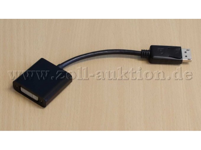 DisplayPort ohne Verpackung (Draufsicht)