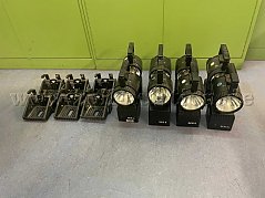Set bestehend aus 6 x KFZ -Ladegerät & 8 Handlampen