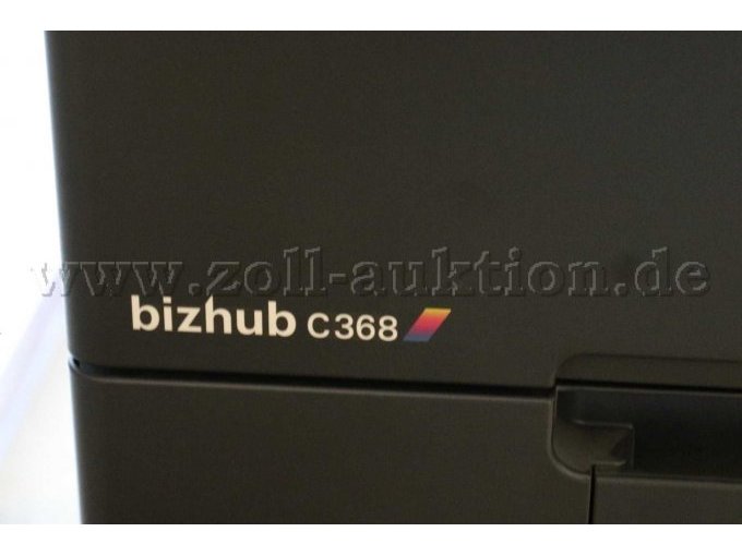 1 kopieermachine Konica Minolta Bizhub C368 – foto 3 – kavel bij Zoll-Auktion, Freiburg im Breisgau