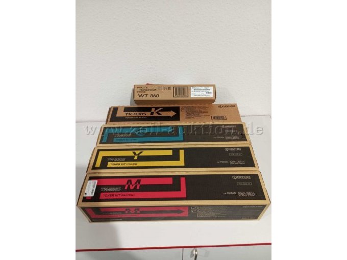 Toner und Resttonerbehälter
