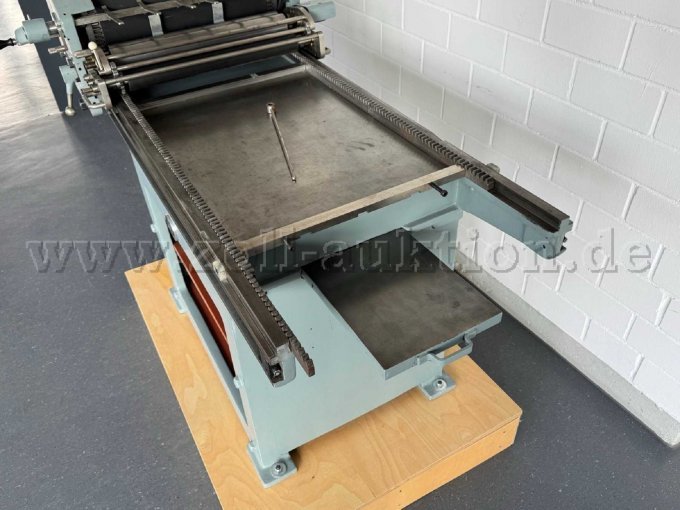 Korrex HannoverAndruckpresse seitlich, oberhalb, von rechts