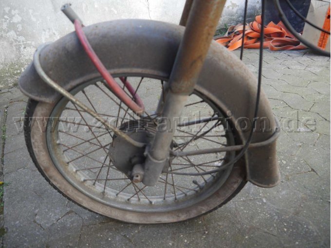 Ansicht Vorderrad