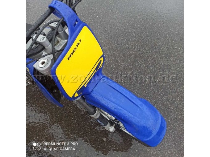 Rad vorne Draufsicht