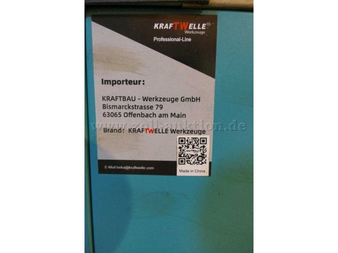 Detailansicht Schild auf der Wagenrückseite