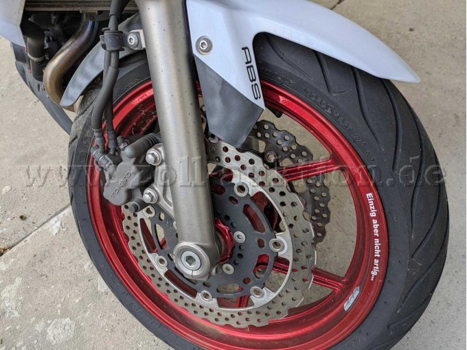 Vorderrad Ansicht von rechts