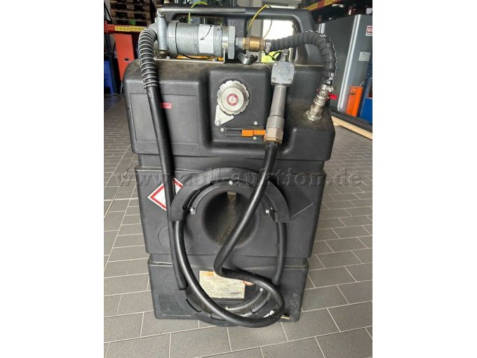 Frontansicht mobile Tankstelle