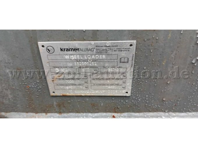 1 Kramer Allrad Radlader 680 T/351 – foto 6 – kavel bij Zoll-Auktion, Freiburg im Breisgau