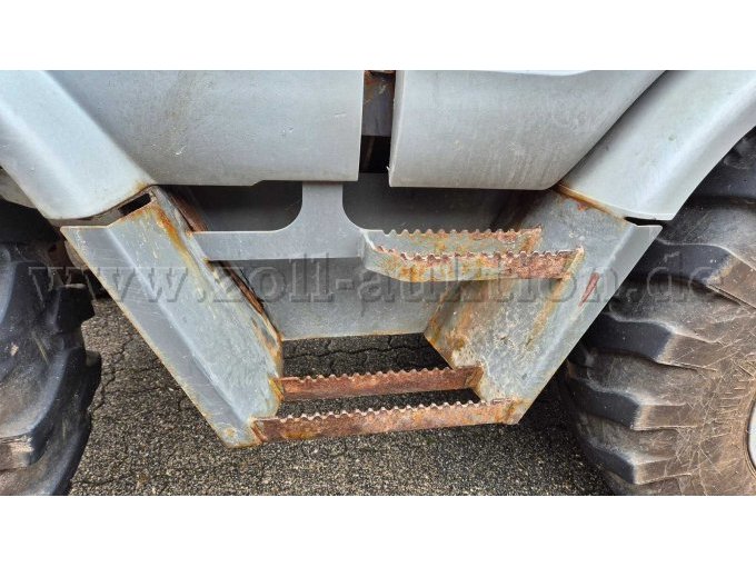 Rost und Verschleiß am Einstieg