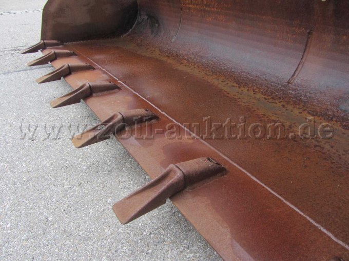 Kramer Schwergut-Schaufel, Detailansicht Zähne
