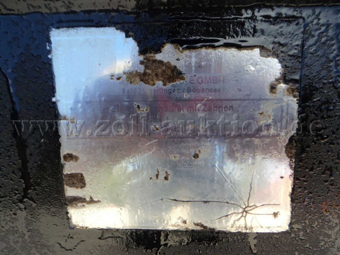 Kramer Standardschaufel, Typenschild