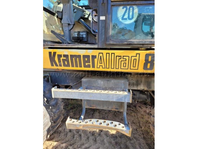 Ansicht Beschädigung Tritt