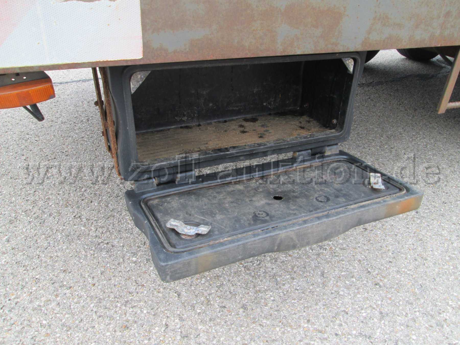 Kress Tieflader: Staubox