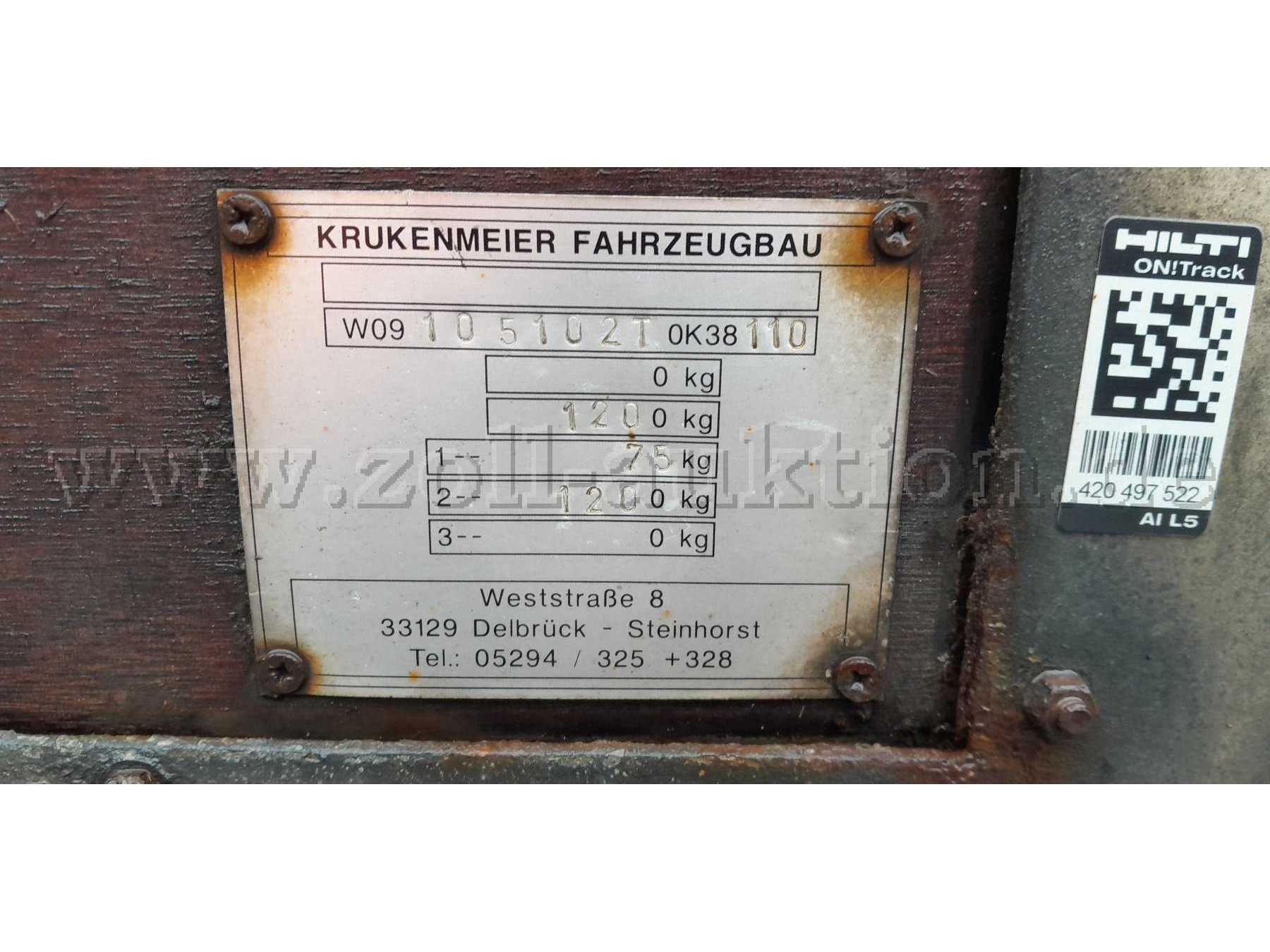 Krukenmeier Fahrzeugbau Schild