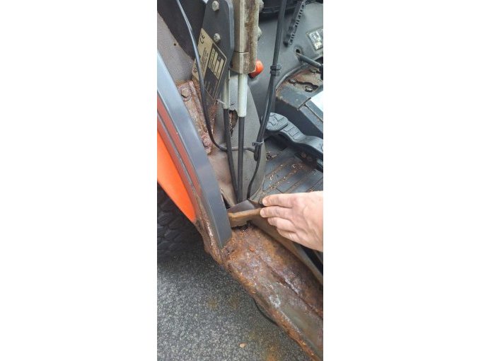 Kabinenboden rechte Seite