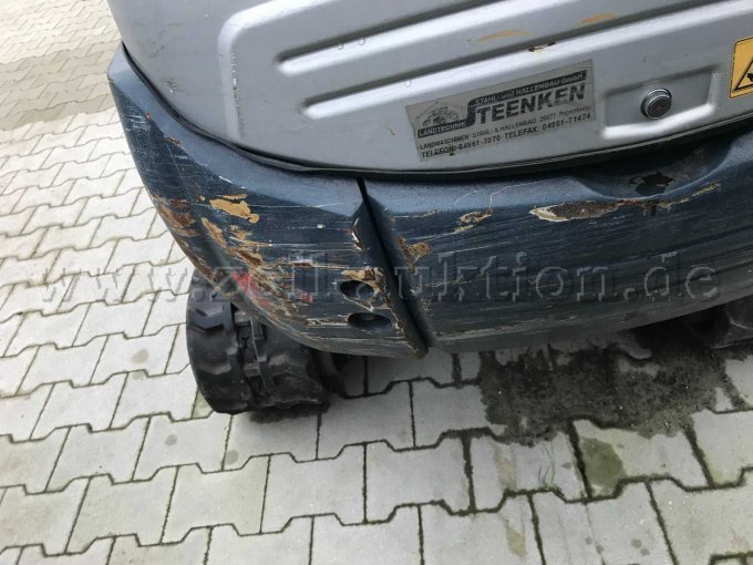 Rückansicht Stoßdämpfer