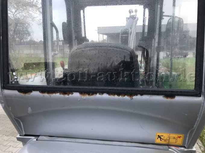 Rückansicht Kabine - Rost