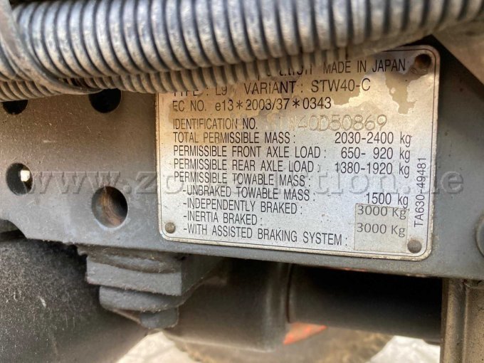 1 Kubota STW 40 tractor met maaidek, in werkende staat – foto 10 – kavel bij Zoll-Auktion, Bergheim