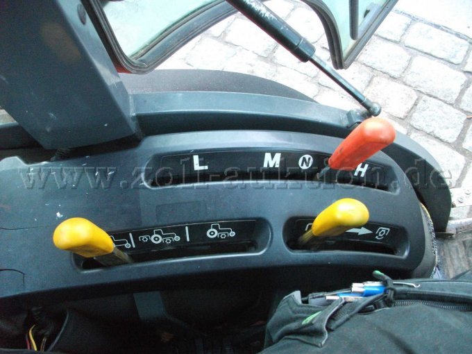 Ansicht Bedienung linke Seite