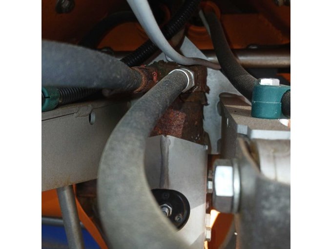 Rost am Antrieb