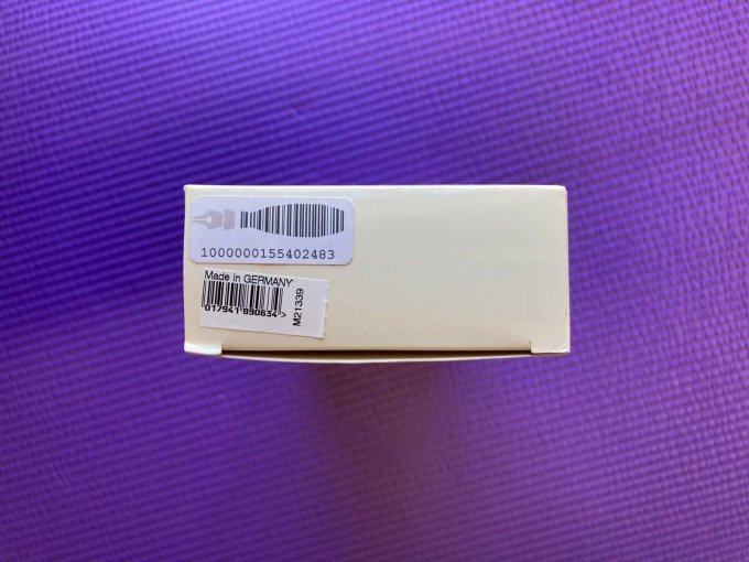 Umverpackung mit Seriennummer