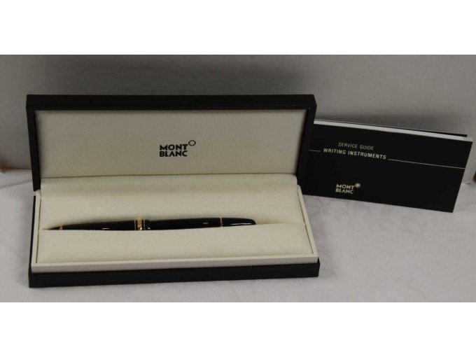 1 Kugelschreiber „Montblanc Modell: Meisterstück - Sicht in das Etui