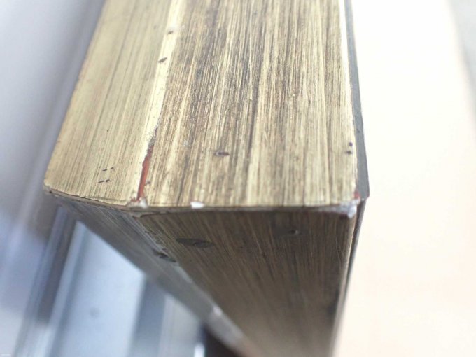 Bestoßungen an der Rahmenecke