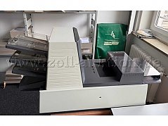 Ansicht Kuvertiermaschine rechte Seite