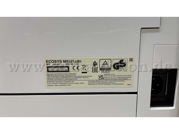 Etikett Modellangaben