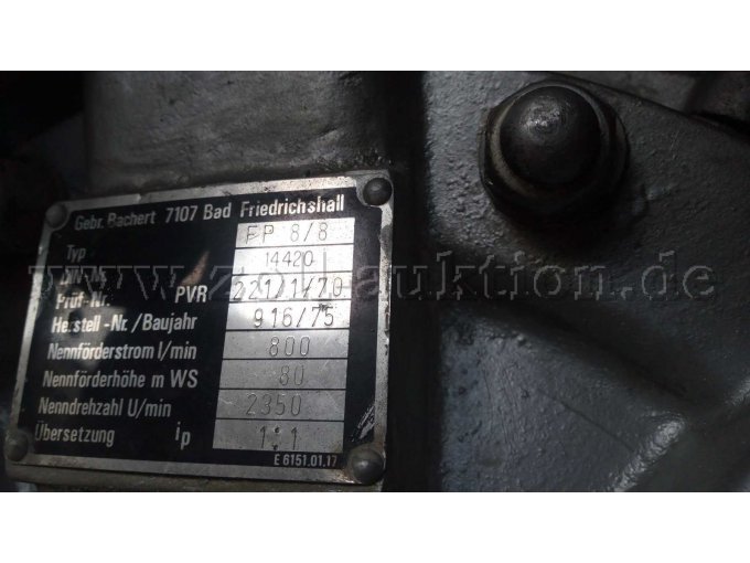 Typenschild Feuerwehrfahrzeug