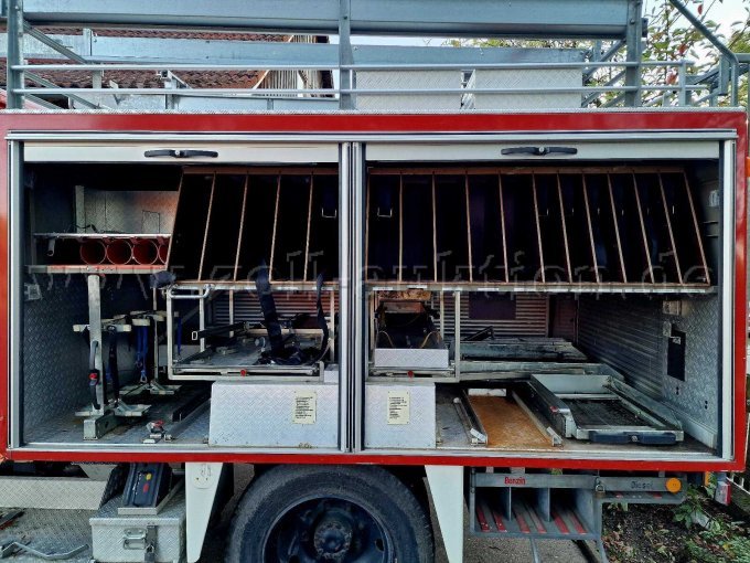 Aufbau f. Beladung links