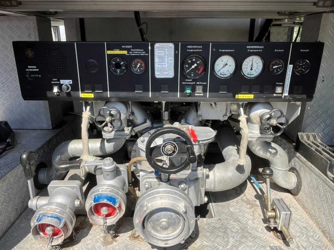 Feuerlöschkreiselpumpe Heck