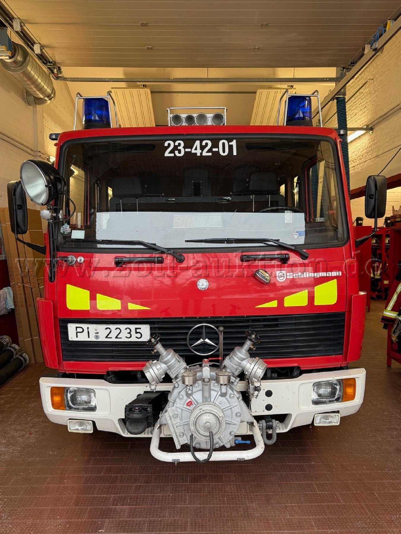 1 Hasičské vozidlo (LF 8) typ 814 F, Mercedes-Benz