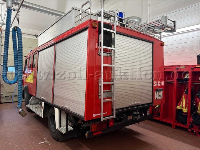 Feuerwehrfahrzeug Hinten