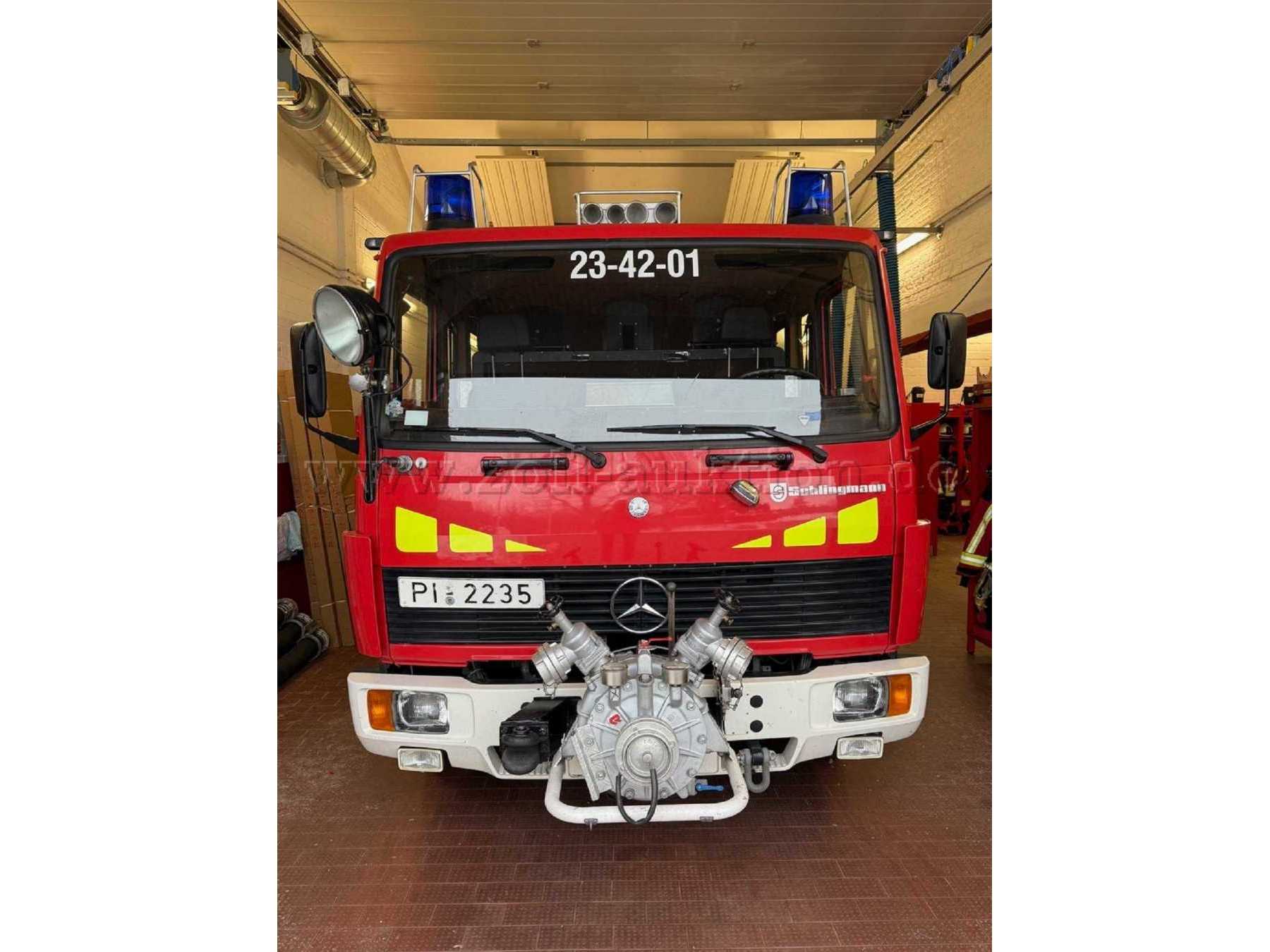 Feuerwehrfahrzeug Front