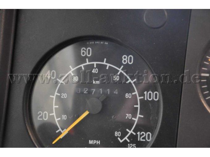 Tachometer mit Kilometerstand