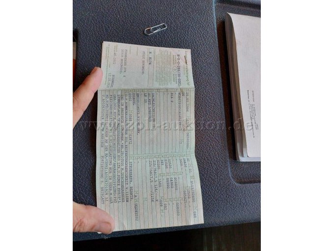 Zulassungsbescheinigung I