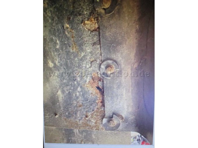 Roststelle Radkasten vorne rechts