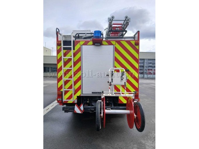 Rückansicht mit Haspel