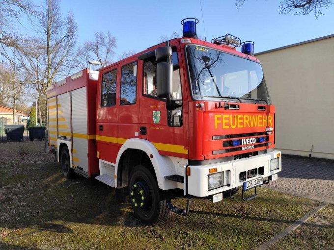 Frontansicht des Fahrzeugs