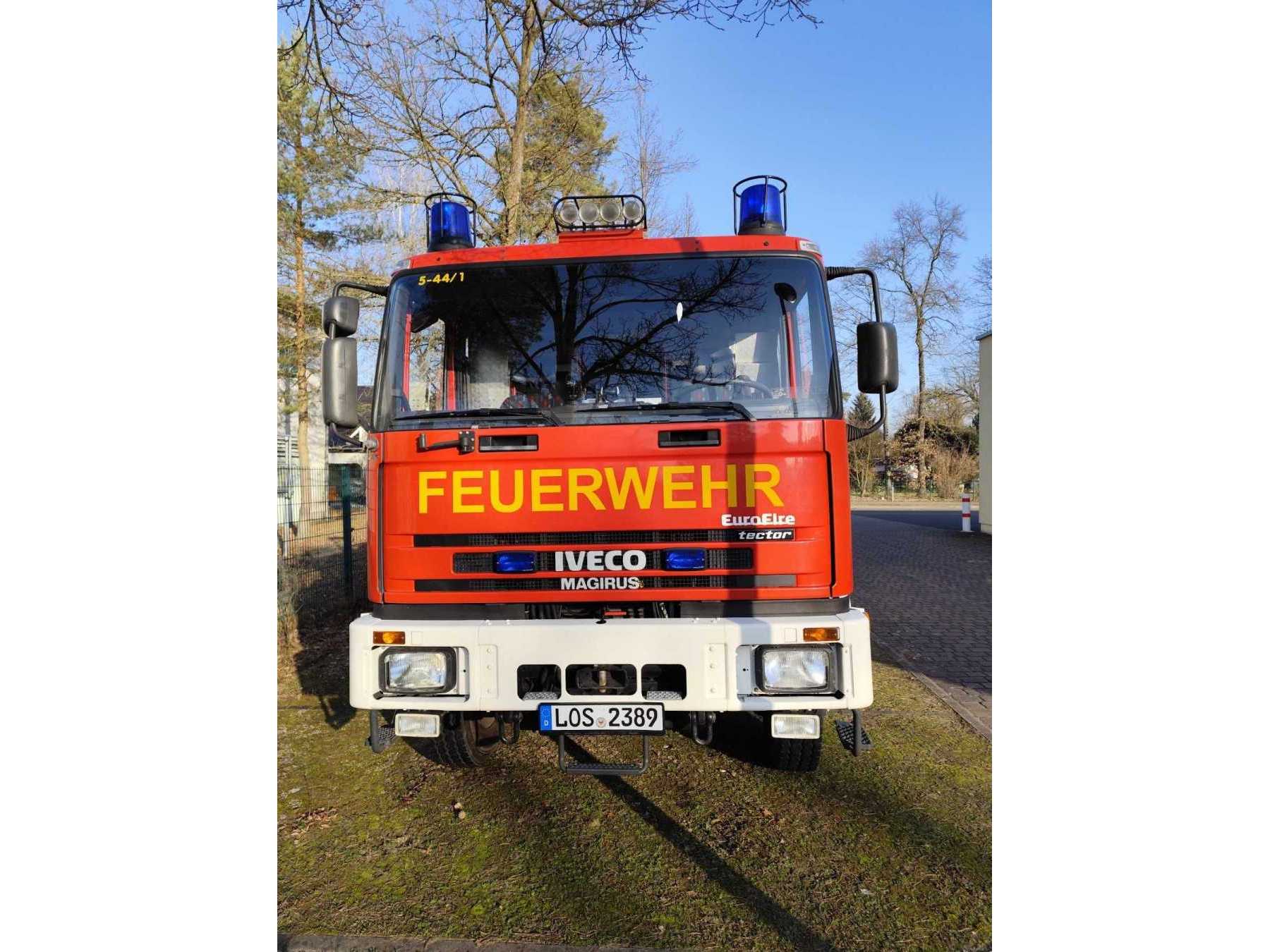 Frontansicht des Fahrzeugs