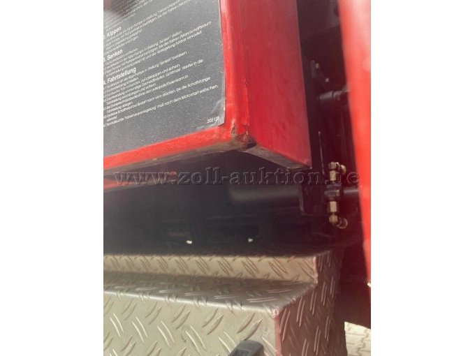 Rost Kabine links hinten