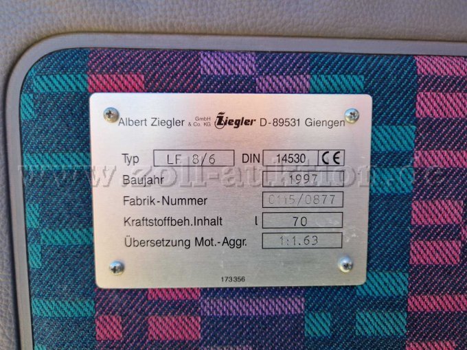 Typschild Aufbau