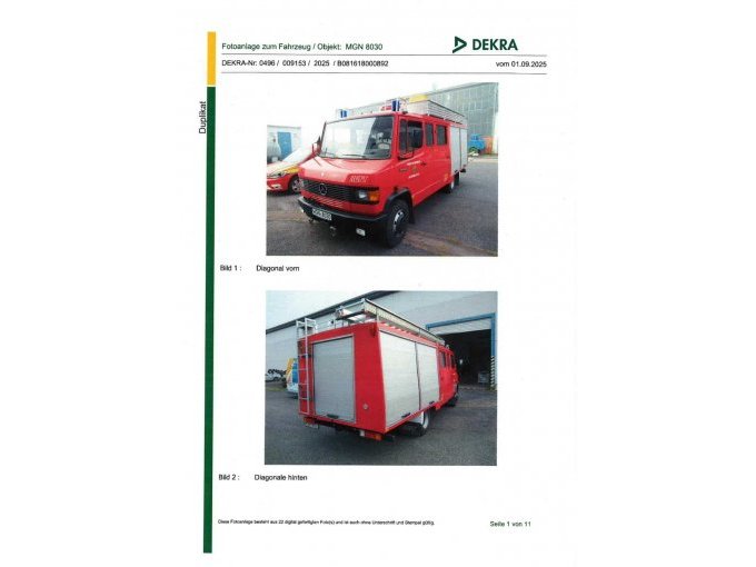 Fahrzeug von vorne links, Fahrzeug von hinten rechts