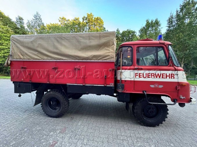 1 brandweerwagen LF 8 - TS8 ROBUR LO 2002AKF – foto 3 – kavel bij Zoll-Auktion, Putbus