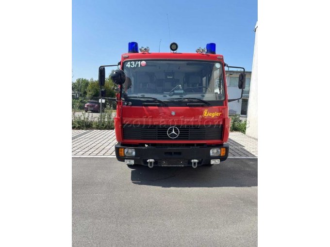 1 brandweerwagen LF 8, type 814 F, Mercedes-Benz – foto 2 – kavel bij Zoll-Auktion, Niederwinkling