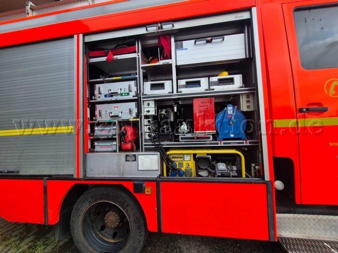 Geräteraum rechts vorne