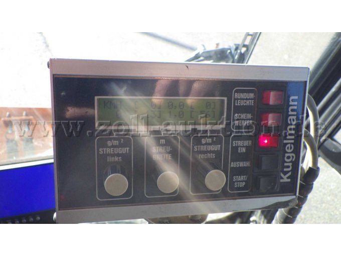 Bedienpult Streuautomat