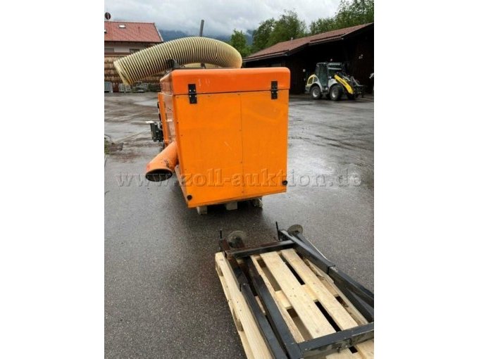 Aufsattel Gras- und Laubsaugcontainer hinten