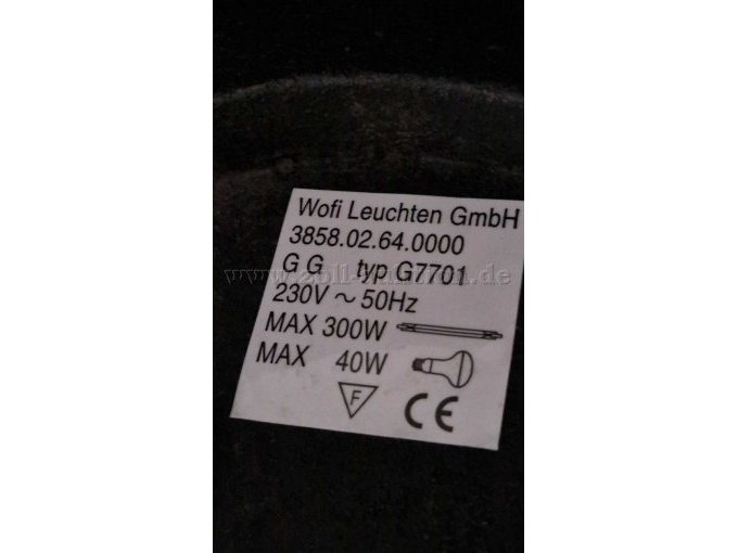 Produktlabel mit CE-Kennung
