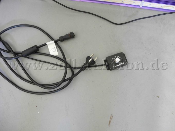 Ansicht Kabel und Dimmer